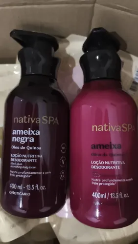 Loção Nutritiva Desodorante Nativa Spa Ameixa Negra e Ameixa