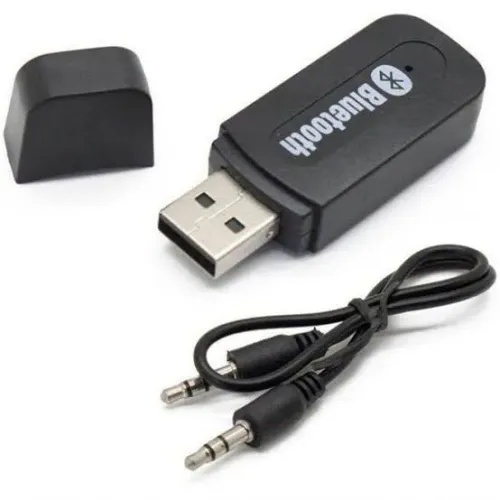 Adaptador Bluetooth 3.5mm para Auto - Conexão P2 e Usb