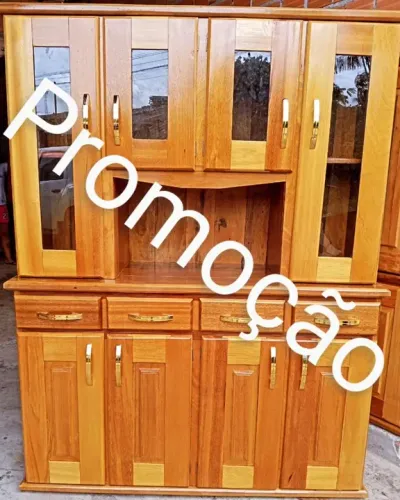 Armário para cozinha 4 portas completo - novo