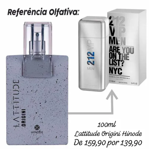 PERFUME LATTITUDE ORIGINI HINODE