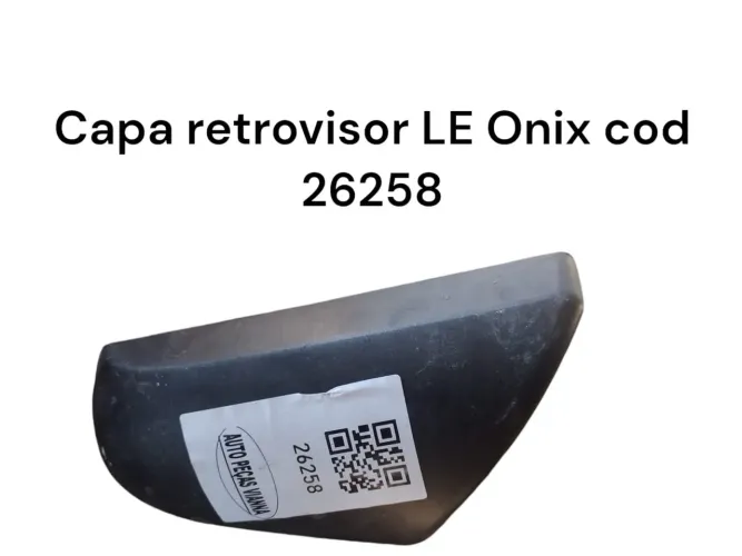 Capa Do Retrovisor Lado Esquerdo Chevrolet Onix Cod 26258