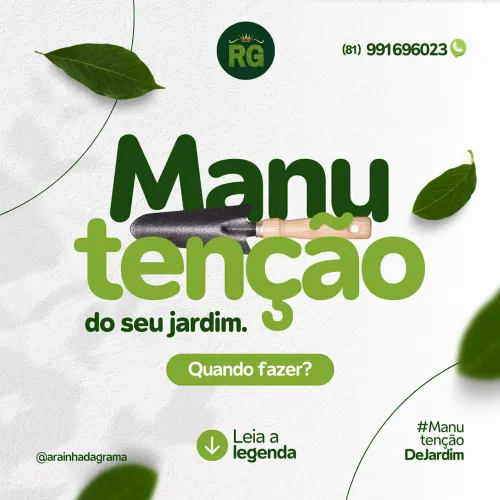 Serviço e manutenção de jardinagem 