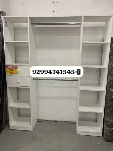 Closet 2 torres para casal novo em mdf