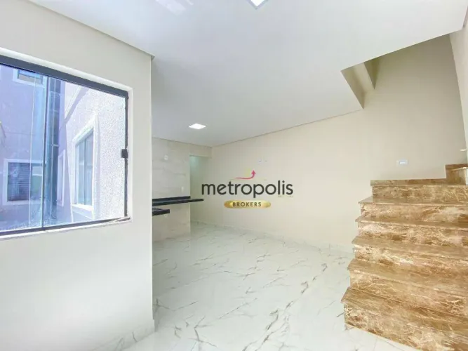Cobertura à venda, 140 m² por R$ 741.000,00 - Utinga - Santo André/SP