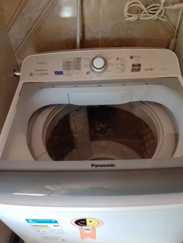 Máquina de Lavar Panasonic 14kg - Espuma Ativa e Sistema Ciclone
