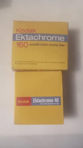 Filme super 8 kodak 40-160