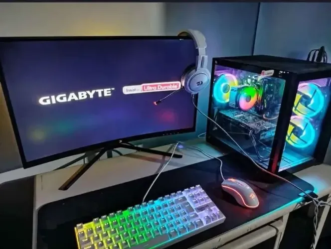 Pc Gamer completo core i5 Monitor 27pl + Placa de video