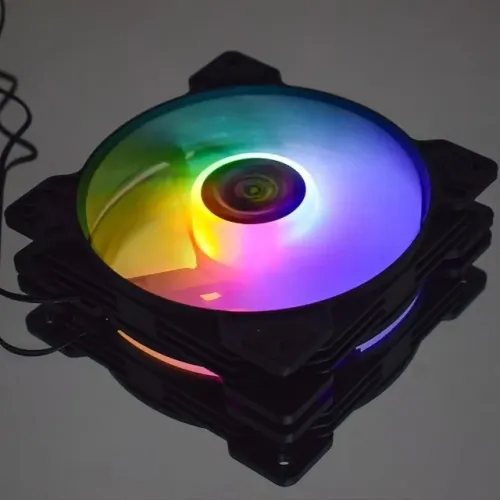 Cooler Fan Ventoinha 12cm RGB Kmex *ENTREGA GRÁTIS*