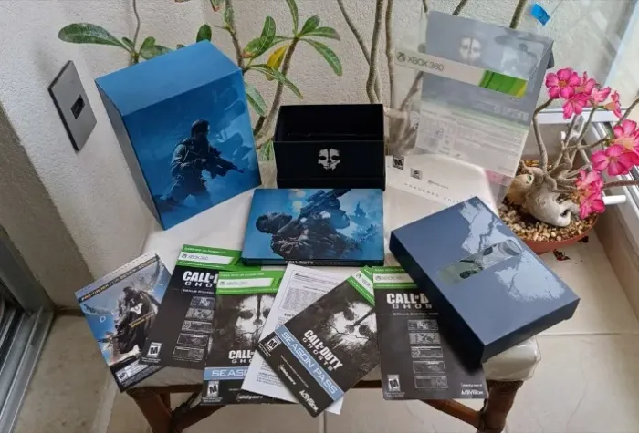 Call Of Duty Ghosts Hardened Edition Xbox 360 Impecável Cib