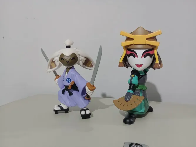 Bonecos colecionáveis YouTooz - Suki e Momo - Avatar: a lenda de Aang