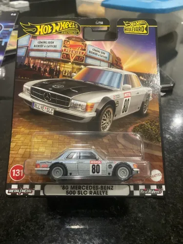 Hot wheels premium 80 Mercedes Benz 500 SLC Rallye