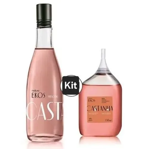 Kit Natura EKOS " Castanha " Perfume + Refil 150ml