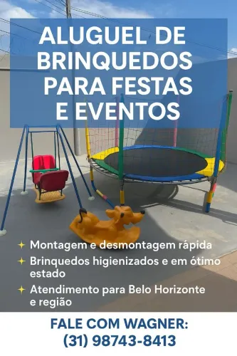 Aluguel cama elástica,balanço,piscina de bolinhas,escorregador e outros 