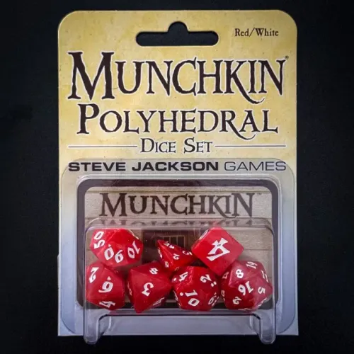 Dados de RPG Munchkin raros e limitados - lacrado (inclui cartas únicas)