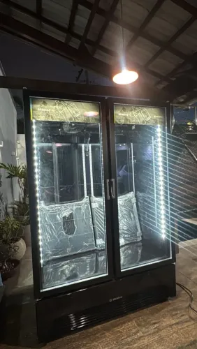 Freezer duplo metal frio 220v 