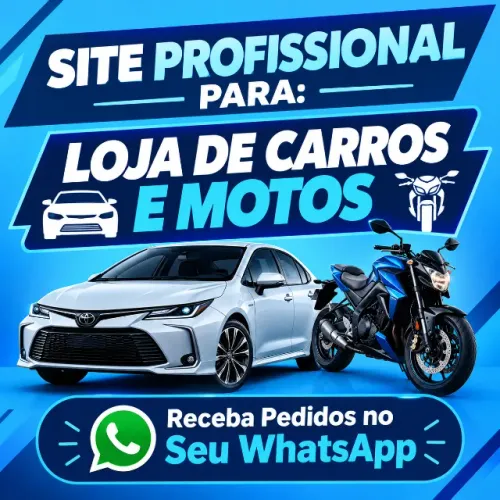 Criação de Sites Profissional para Loja de Carros e Motos