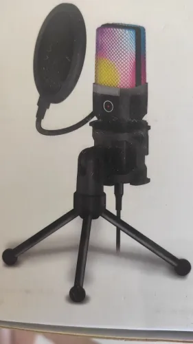 Microfone live streaming gamer ADNE REDRAGON