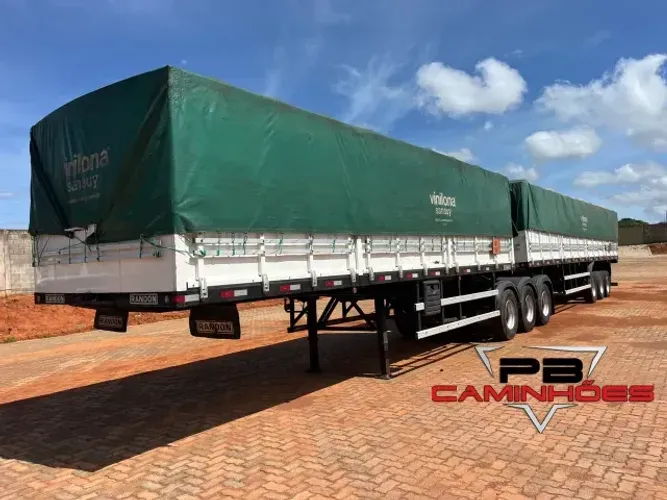 CARRETA RODOTREM 3X3 GRANELEIRO RANDON - 2013/2014 SEM PNEUS.