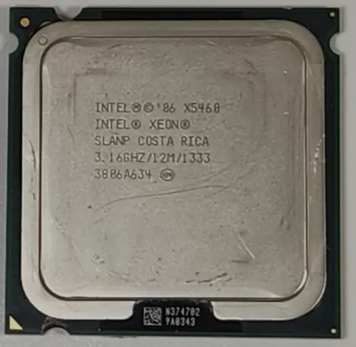 Xeon X5460 Cpu Intel 4 Núcleos 3,16ghz 12mb 1333 Mod Lga 775