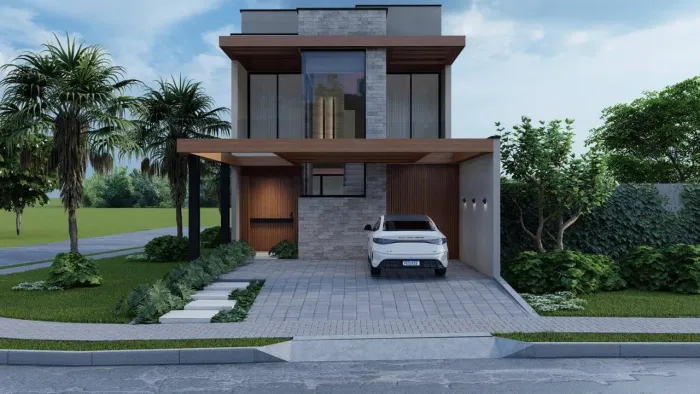 Casa com 3 Suites no Condominio Florais Perola
