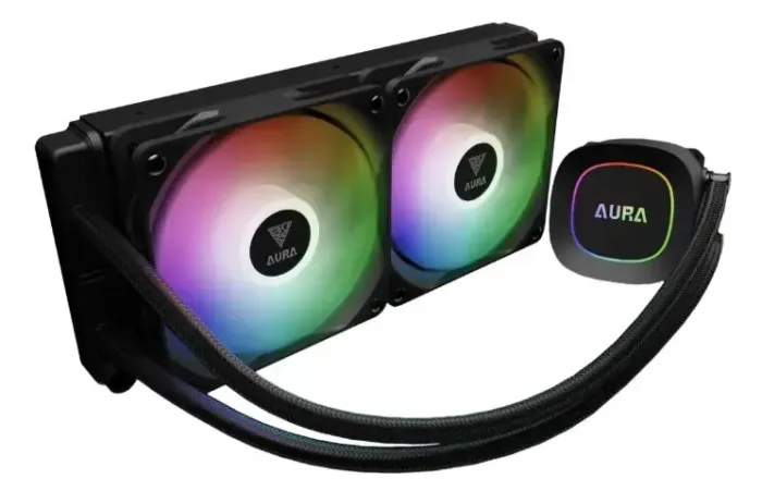 watercooler Gl240 Lite Aura Argb Preto Gamdias