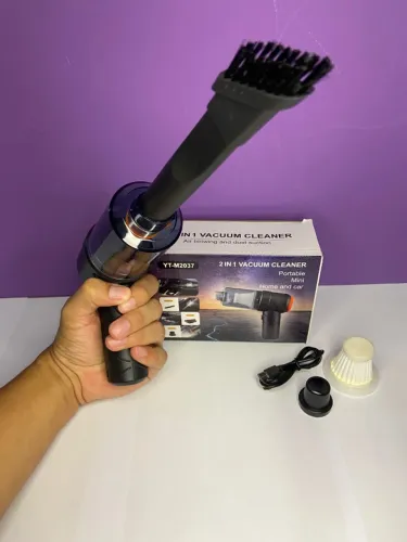 Mini Aspirador de Pó Portátil Recarregável 2 em 1 - Vacuum Clener YT-M2037 an3