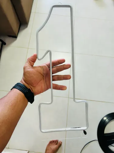 Número em led grande aniversários 
