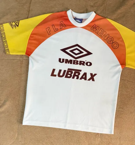 camisa do flamengo de treino 1995 umbro original rara