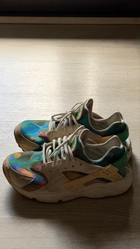 Nike Air Huarache ?Marble Fluid Art?