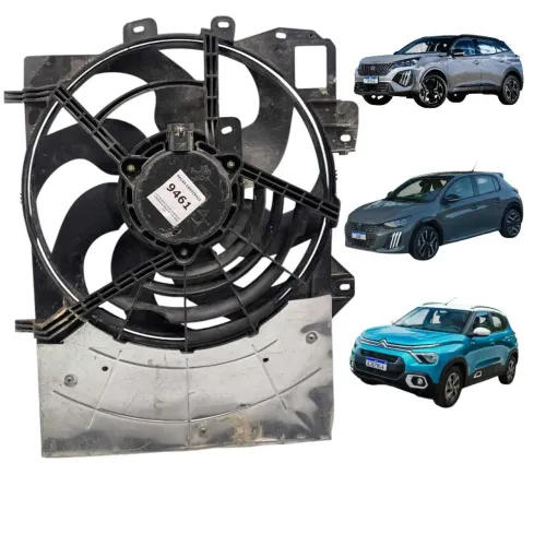*Eletroventilador ventoinha citroen c3 peugeot 208 2015 2020