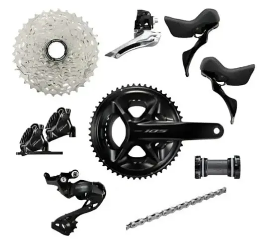 Grupo Shimano 105 R7120 2x12v Hidráulico