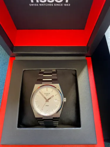 Relógio Tissot PRX Novo.