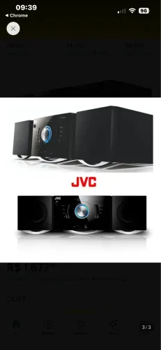 Micro System Jvc Dvd Bluetooth Usb Cd Mp3 Fm 20 W Ux Dn300