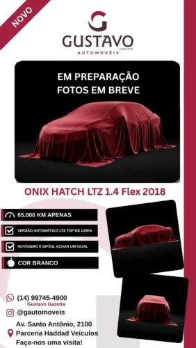 Chevrolet Onix Hatch LTZ 1.4 8V Flex Aut. 4P 2018