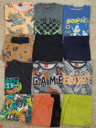 Lote de roupas para meninos 12 anos