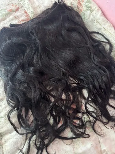 Mega hair Aplique em Tela - Cabelo Humano Vietnamita Ondulado (55cm / 210g)