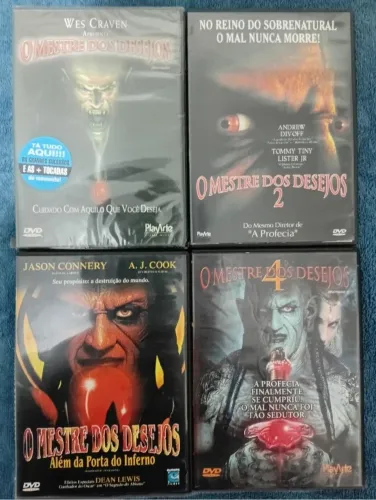 DVD Coleção O Mestre dos Desejos