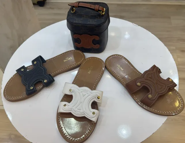 Rasteirinha sandalha Celine