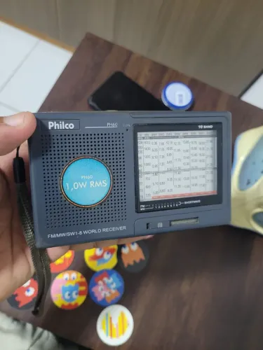 Rádio antigo Philco 