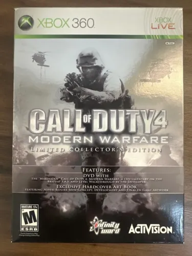 Call of duty 4 Limited Collectors Edition Xbox 360