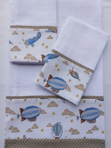 Vende-se kits variados, fralda de boca, fralda de ombro, toalha de banho