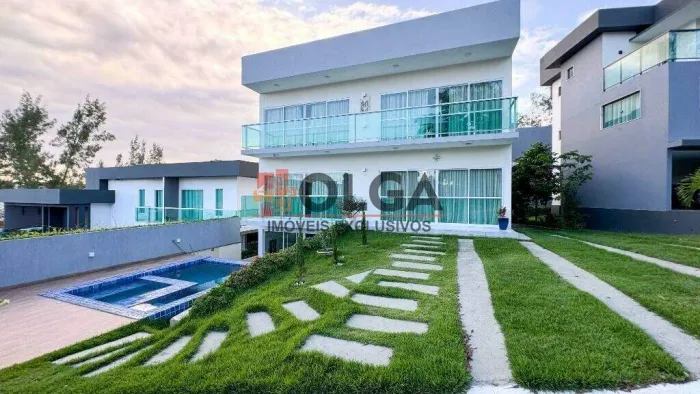 Casa com piscina privativa 05 quartos condomínio de alto padrão à venda, Porta Florada - G