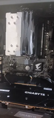 Placa mãe B360M AUROS GAMING+ processador I5 9600KF