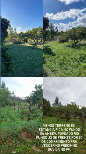 Terreno em estância no fundo da anbev 