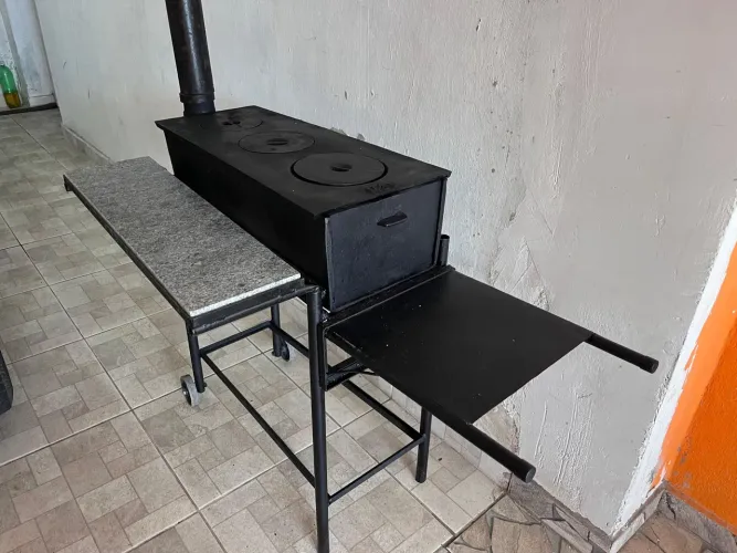 Fogão a Lenha Portátil 