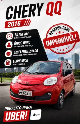 Chery QQ 1.0 Look FL 12v/1.0 12V Flex 5P 2016