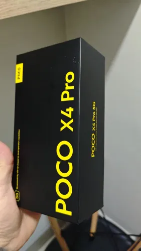 Poco X4 pro 256 na caixa