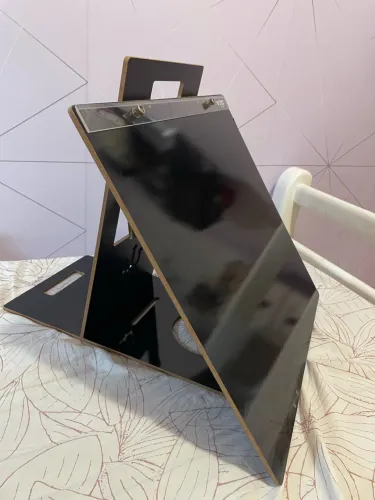 Prancheta A3 Portátil Articulada Trident Black - Ótimo Estado