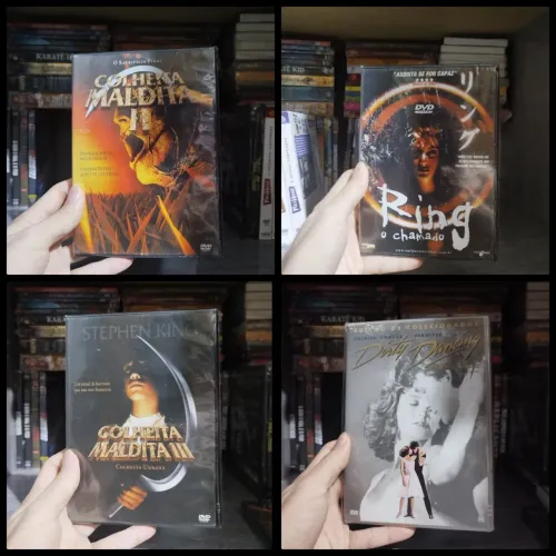 Lote de Filmes DVD & Blu-Rau Poli