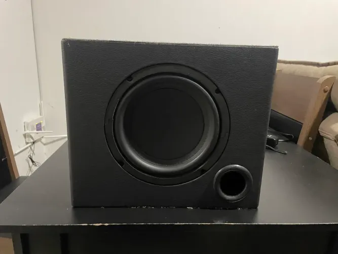Caixa ativa subwoofer 10 polegada
